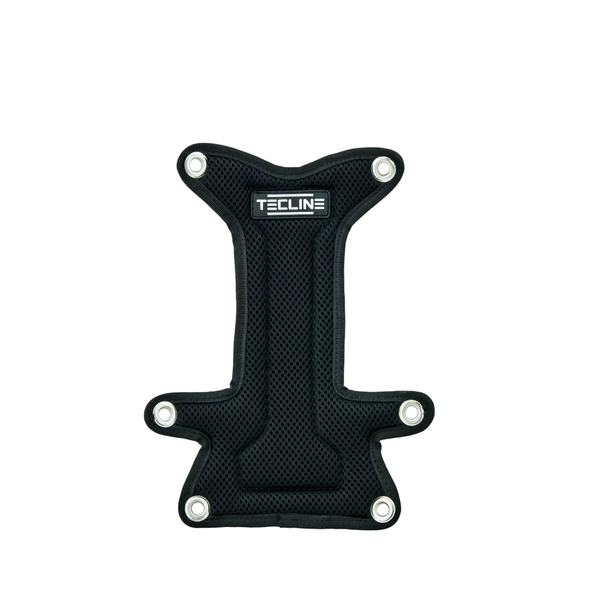 Backplate soft pad "H" MINI with buoy pocket - without bolts and nuts – Tecline