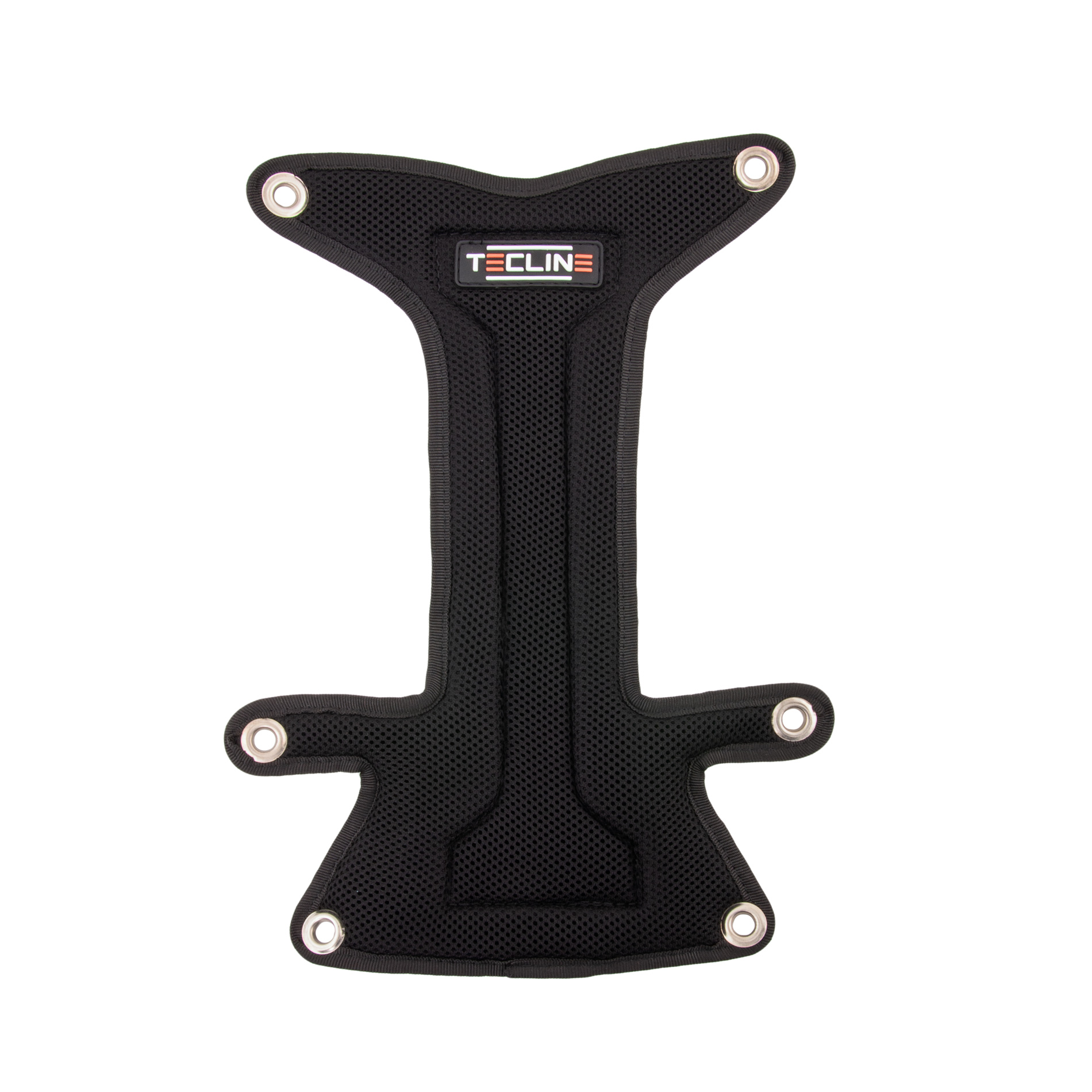 Backplate soft pad "H" with buoy pocket - without bolts and nuts – Tecline