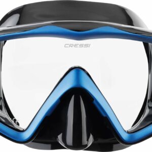 Liberty Triside Spe Mask Black/Sapphire - Cressi-Sub