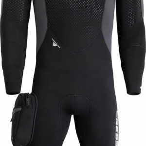Logica Man Monopiece Wetsuit W/Hood Black/Grey 8Mm 2Xl/6 - Cressi-Sub