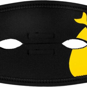 Pony Tail Neo Strap Cover - Black/Yellow - Cressi-Sub