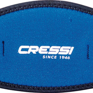 Neoprene Mask Strap Cover Blue - Cressi-Sub