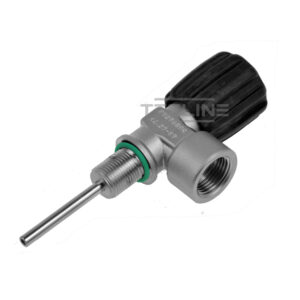 Mono valve for 0,85L alu tanks, M 18x1,5, 232 bar - Viton – Tecline