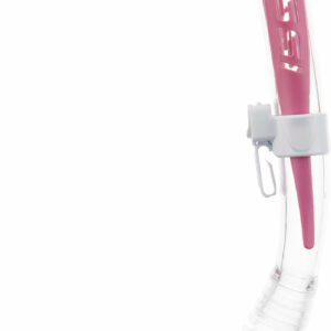 Itaca Ultra Dry Snorkel Clear/Pink - Cressi-Sub